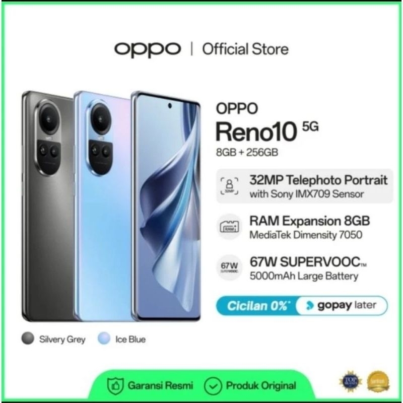 OPPO RENO 10 5G RAM 8/256GB
