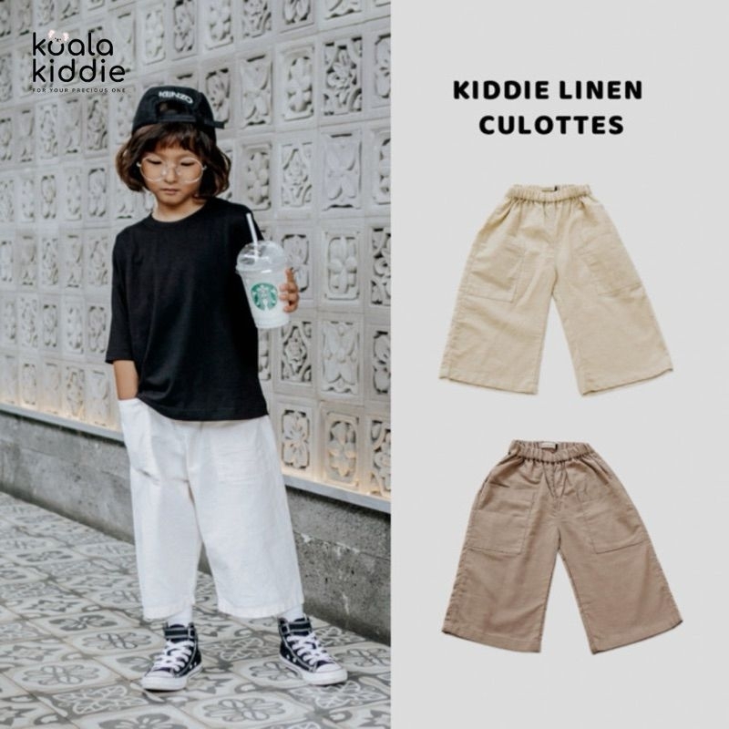KOALAKIDDIE Kiddie Linen Culottes | Kulot Linen Anak