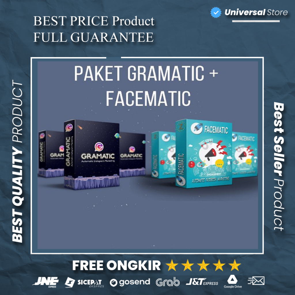 Program Gramatic Facematic DropshipAja University Premium Full Version Terbaru