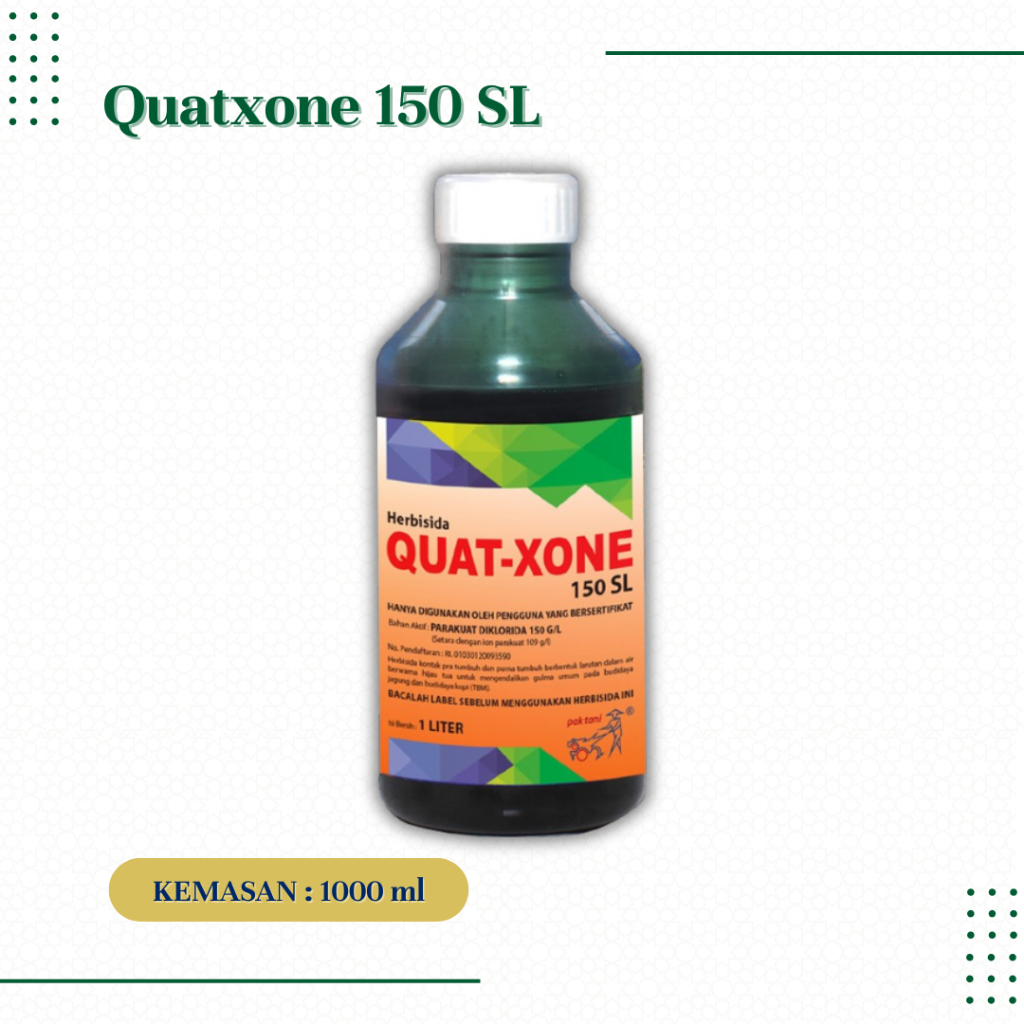 Herbisida Quatxone 150 SL 1000ml