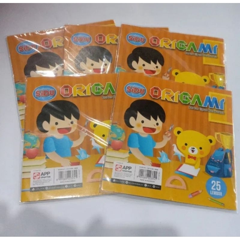 

kertas lipat / kertas origami / kertas lipat sidu / kertas lipat 14x14