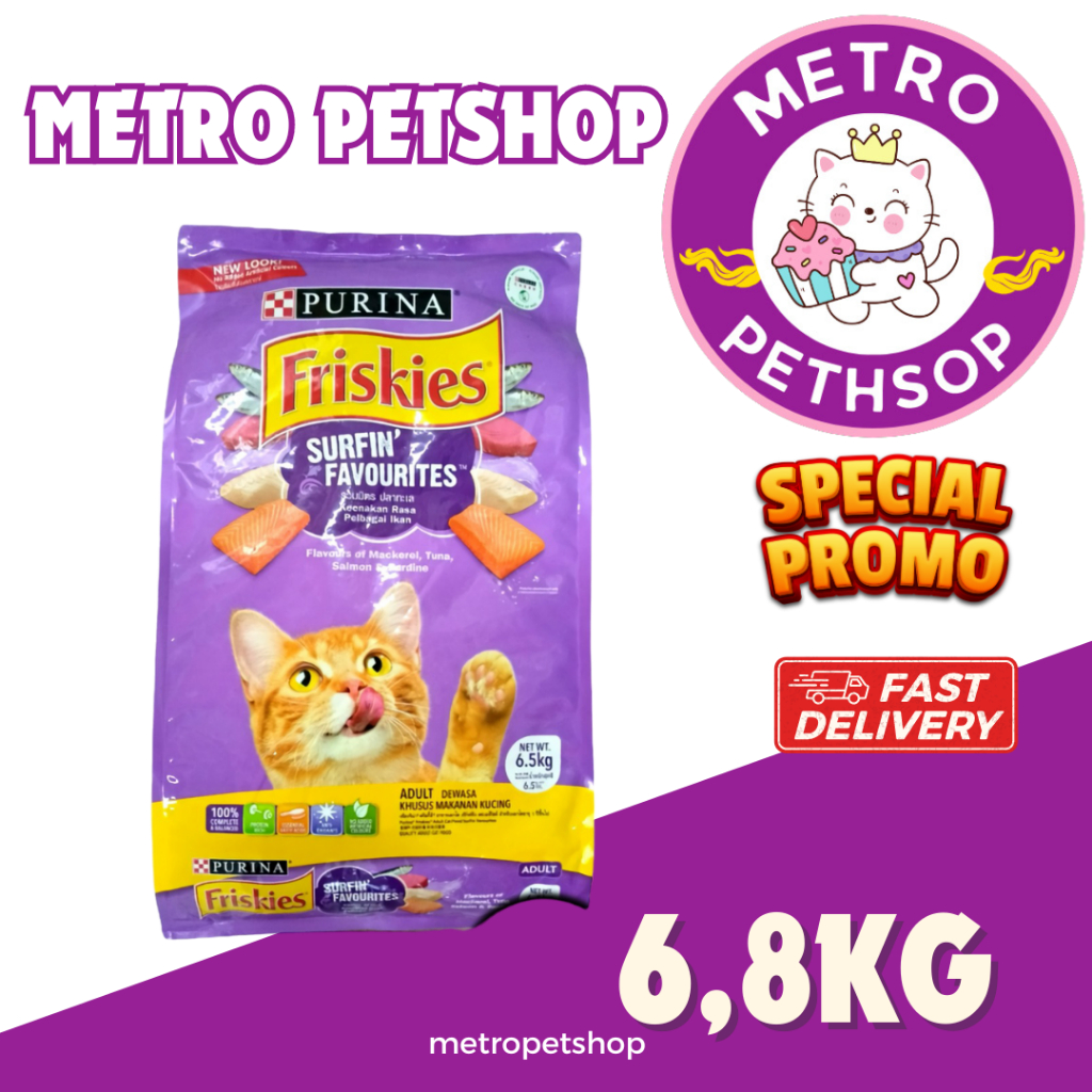 FRISKIES SURFIN FAVOURITES 7kg