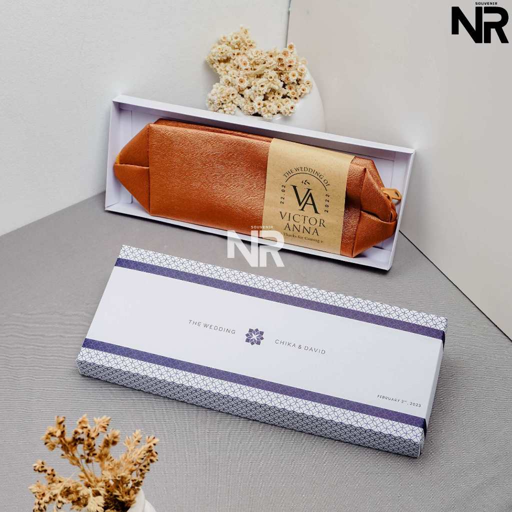 

Upgrade kemas packaging souvenir pernikahan acara kantor gift toko untuk customer murah unik kekinian