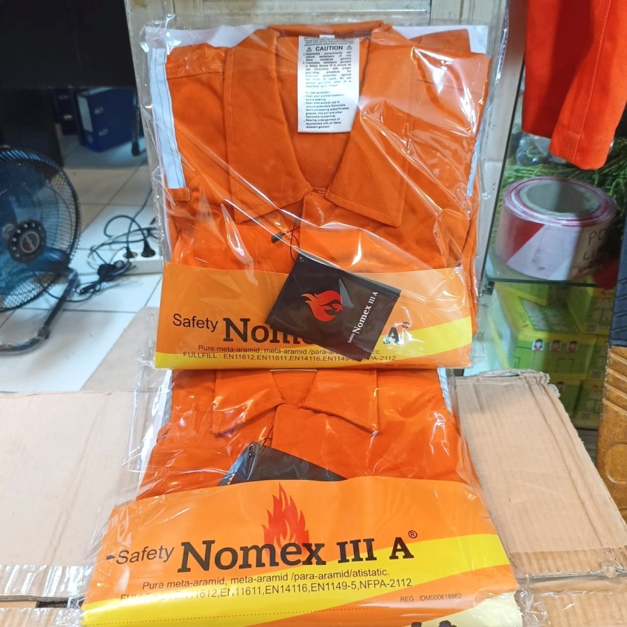 Wearpack Safety Nomex IIIA Anti Percikan Api / Wearpack Safety Nomex / Wearpack Safety Murah