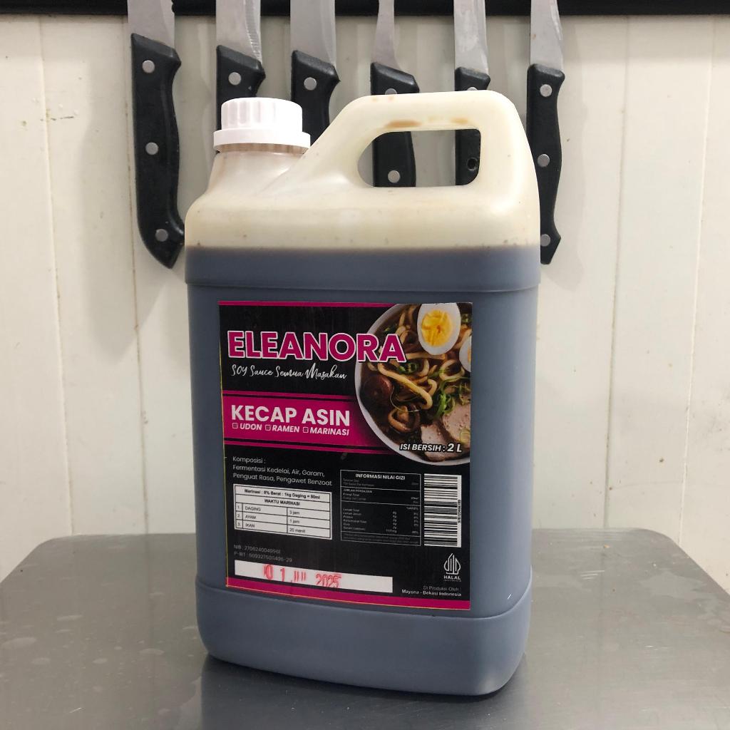 

Soy Sauce ELEANORA / Kecap Asin 2 liter/ Shoyu 2Lt