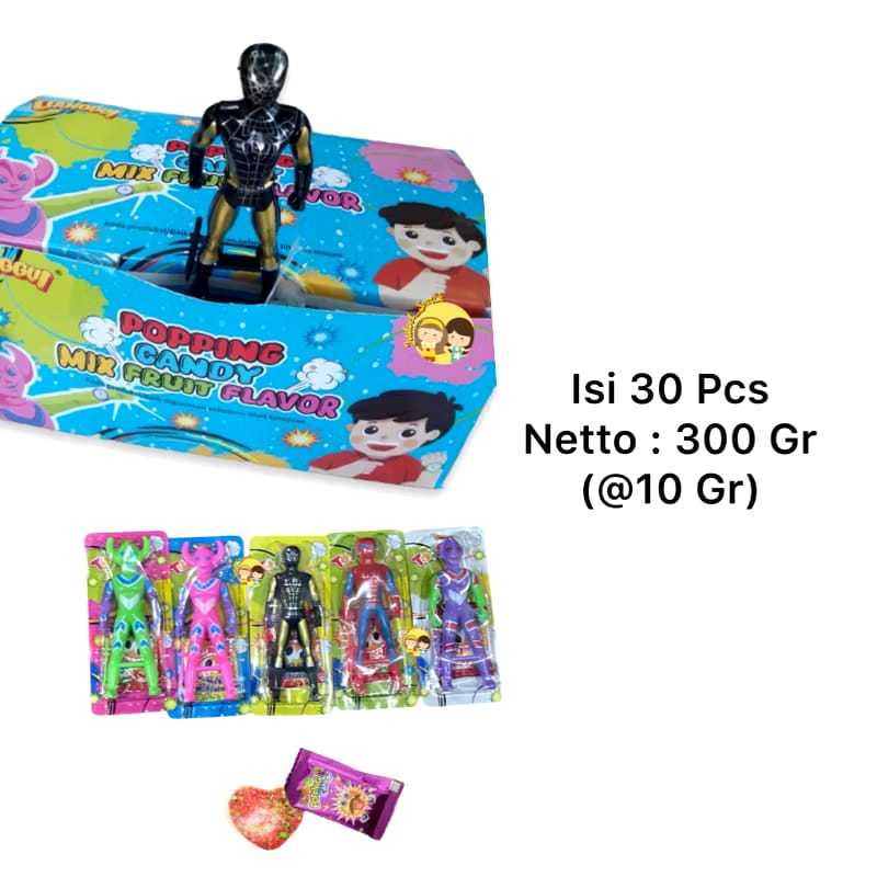 

LIANGGUI PERMEN POPPING HERO BOX ISI 30