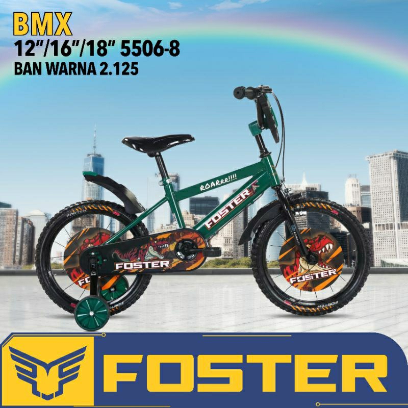 Sepeda BMX 18 inch Merk Foster 5506-8