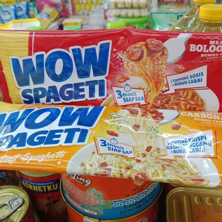 

5 PICIS ENAK MURAH PASTA INSTAN WOW SPAGETI INSTAN SPAGHETTI