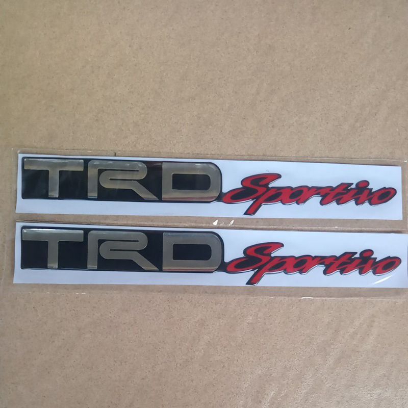 setiker TRD Sportivo timbul.