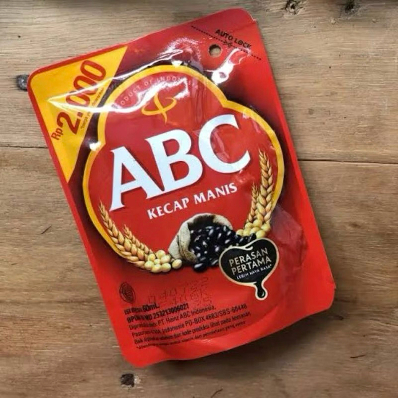 

ABC KECAP MANIS KEMASAN EKONOMIS 62GR