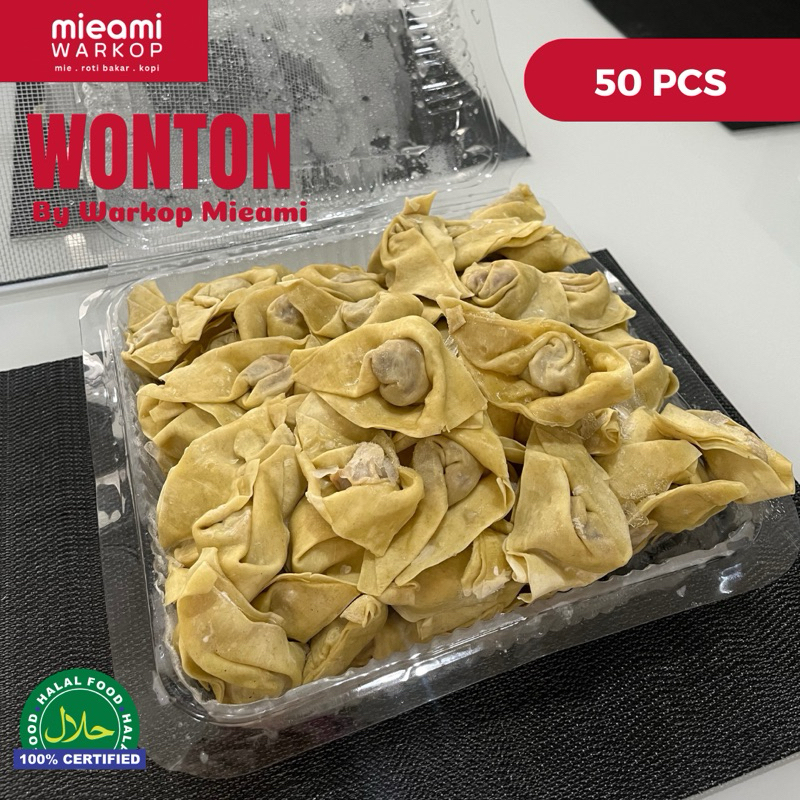 

WONTON/PANGSIT HALAL HARGA PABRIK (50PCS)