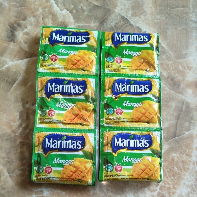 

Marimas Mangga 1 renceng isi 10 sachet