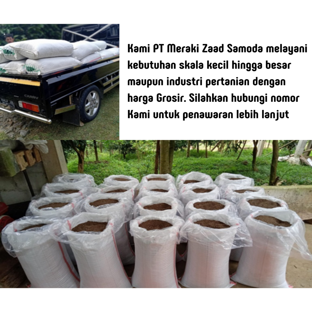 Pupuk kandang ayam kering skala besar