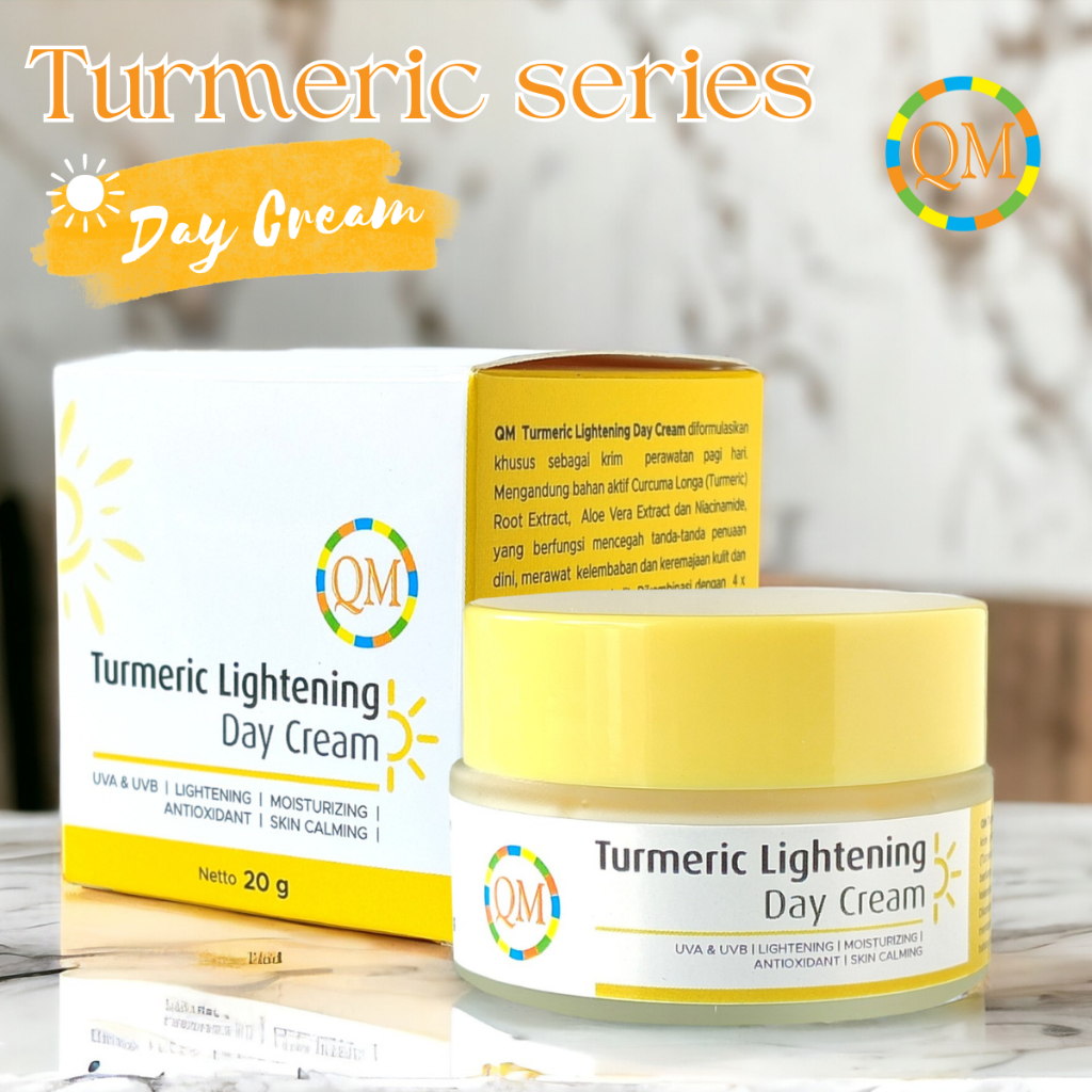 20g QM Turmeric Day & Night Facial Care Cream