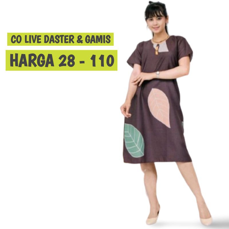 CO LIVE DASTER DAN GAMIS HARGA MULAI 20-100 RIBUAN!!