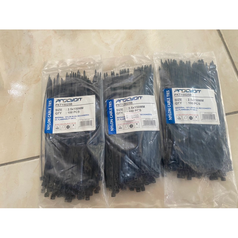 

Nylon cable ties