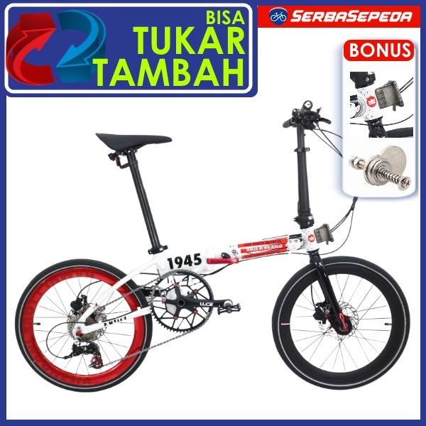 Sepeda Lipat - Sepeda FoldX Xlite Damn I Love Indonesia 20