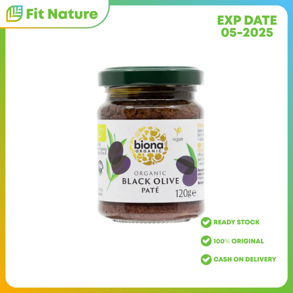 

Biona Organic Black Olive Pate 120 Gr