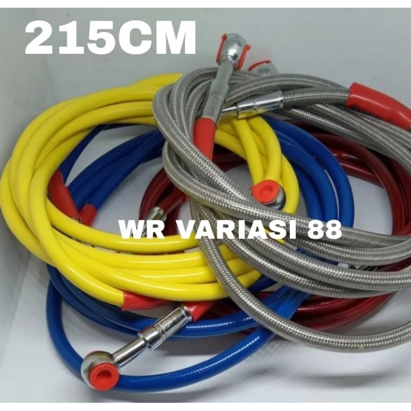 Selang Rem belakang Nmax Aerox Pcx Lexi selang rem Belakang 215 Cm