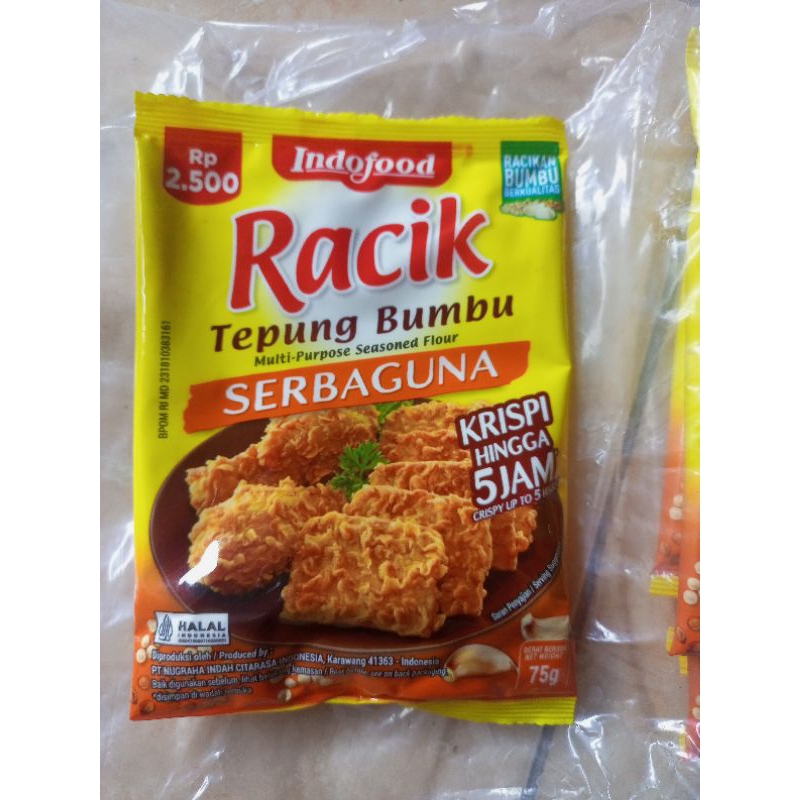

Bumbu Racik serba guna 75gr, = 1 pack isi 10pcs