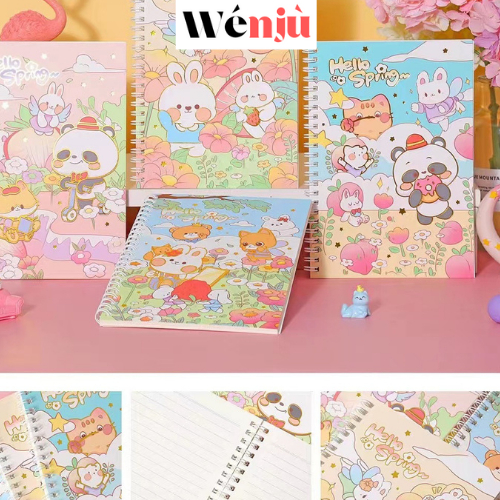 

Notebook Buku Tulis Catatan Karakter Multifungsi Notepad Depai Buku Anak