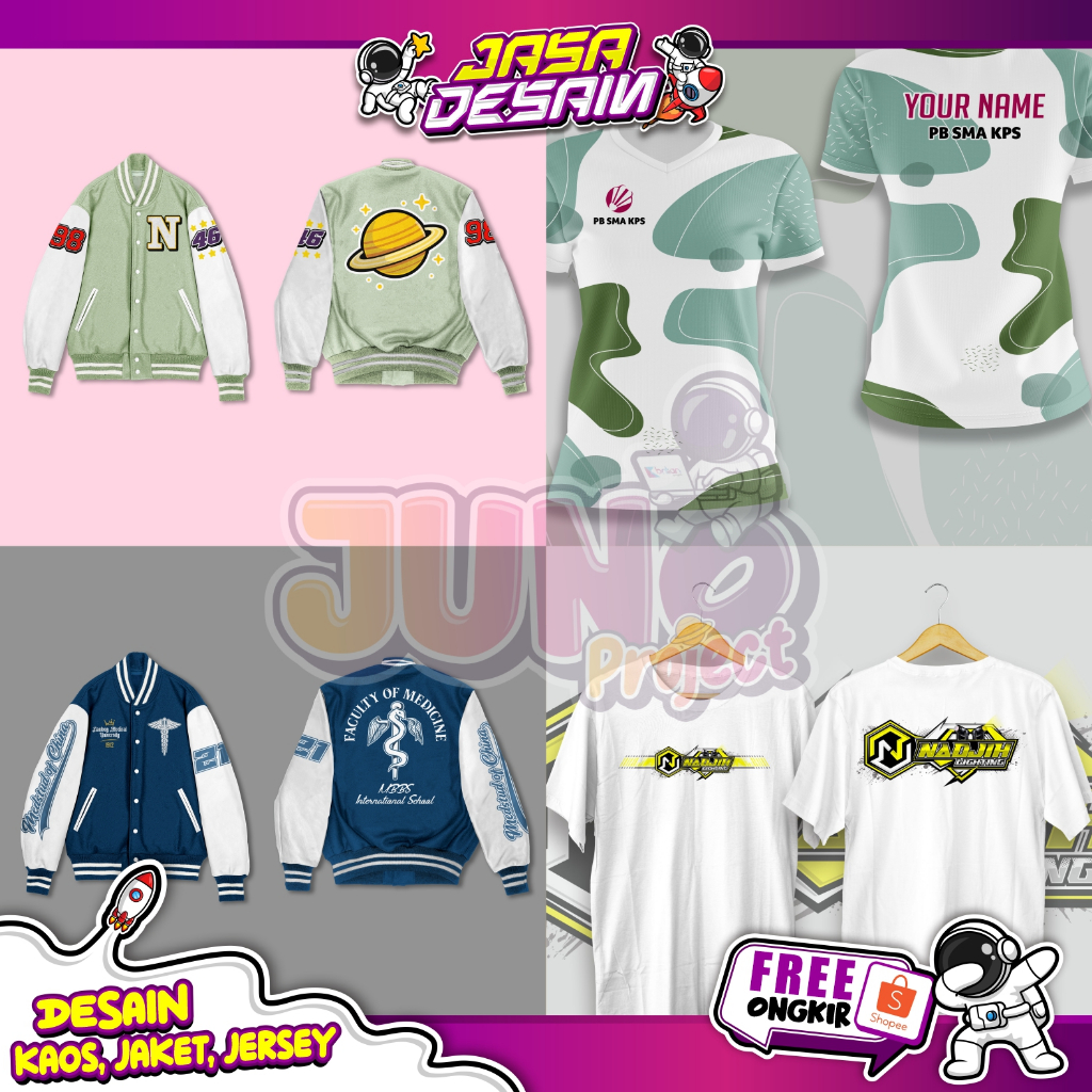 𝗝𝗔𝗦𝗔 𝗗𝗘𝗦𝗔𝗜𝗡 𝗚𝗥𝗔𝗙𝗜𝗦 | DESA𝗜N BAJU | DESAIN KAOS | DESAIN JAKET | MOCKUP | DESAIN JERSEY | JASA ILUSTR