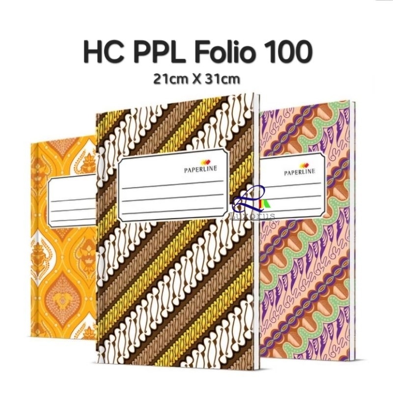 

Buku Hard Cover Folio 100 Lembar HC PPL 100F