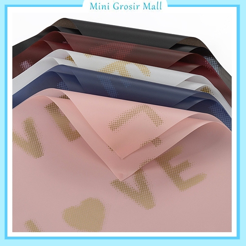 

Kertas Buket love Kertas Cellophane Flower Wrapping Buket Bouquet Kb6097