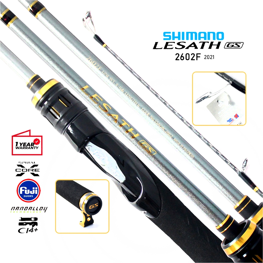 JORAN SHIMANO LESATH GS 2602F 2020 | REKOMENDASI JORAN GALATAMA BERKUALITAS | Joran Original Shimano