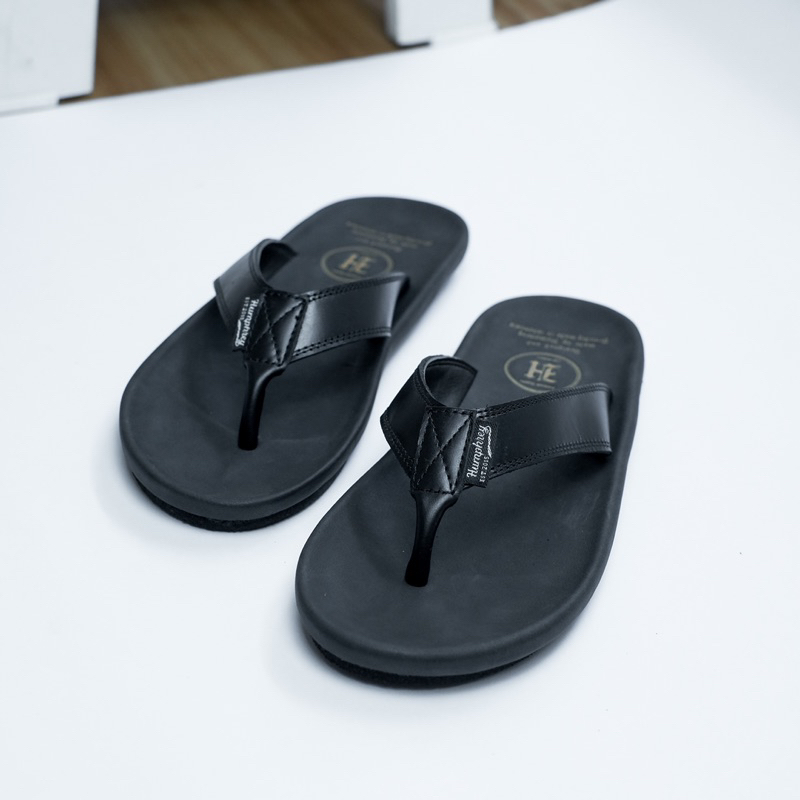 Sandal Humprey / sandal kulit asli garut / Sandal Jepit kulit Asli Garut / Sandal Jepit Pria / Sanda