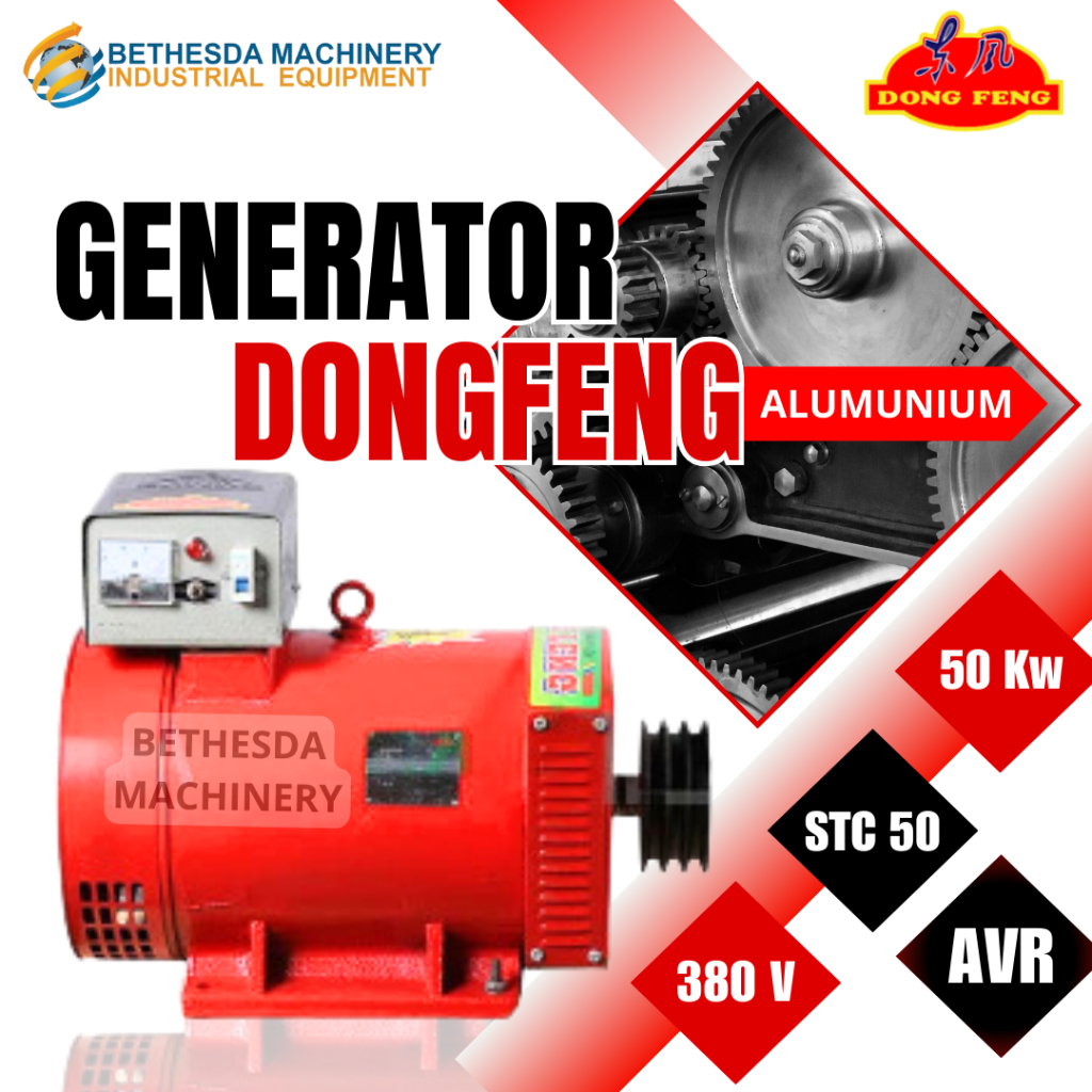 Generator / Alternator Genset 50 Kw STC 50 AVR 3 Phase