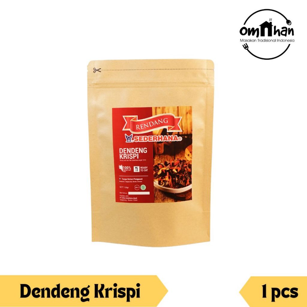 

Dendeng Krispi Daging Sapi Omahan Kitchen