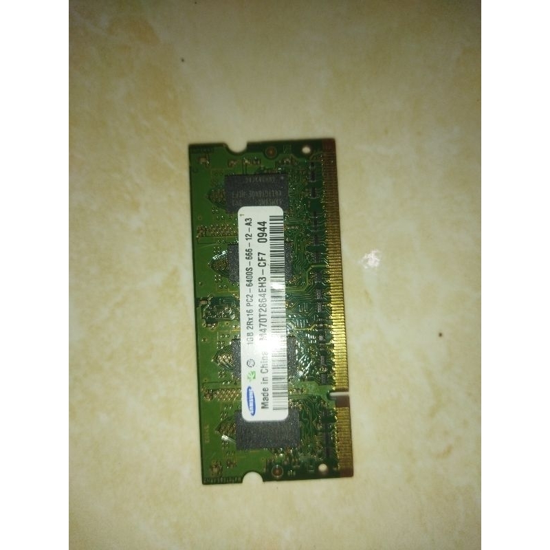 memori ram samsung 1gb ddr2 pc2 laptop