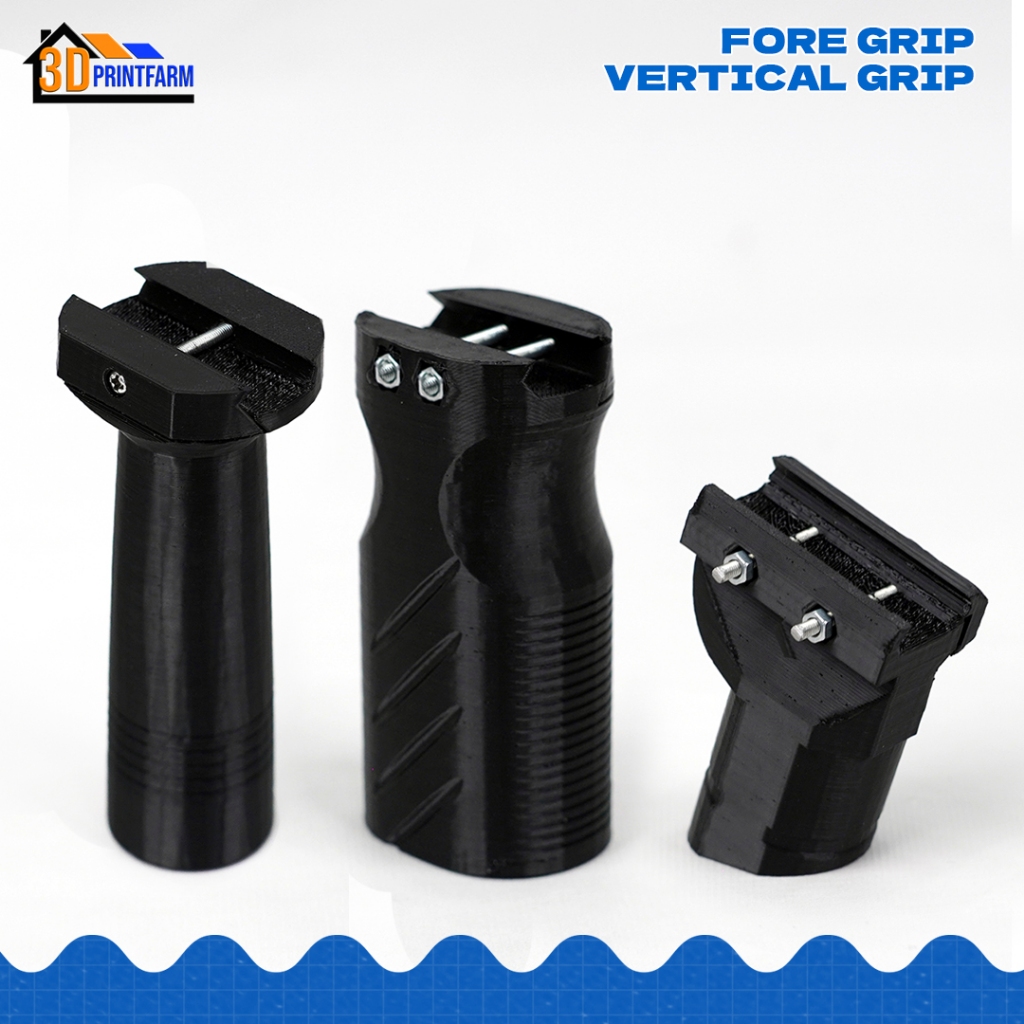 Aksesoris Fore Grip Vertical Grip Tembakan Dcobra Spring AEG WGG WGB