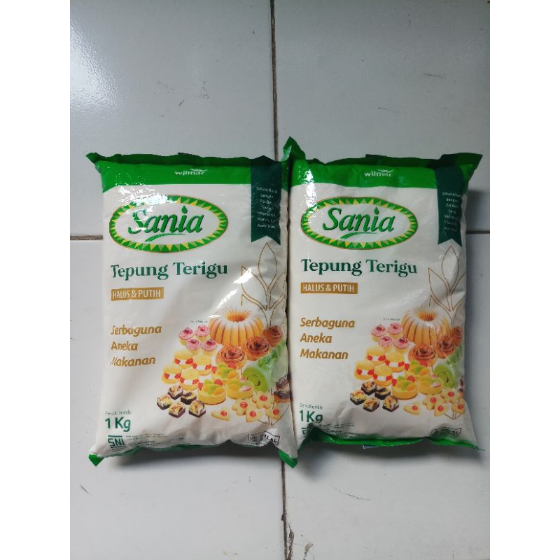 

Tepung terigu Sania kemasan 1kg