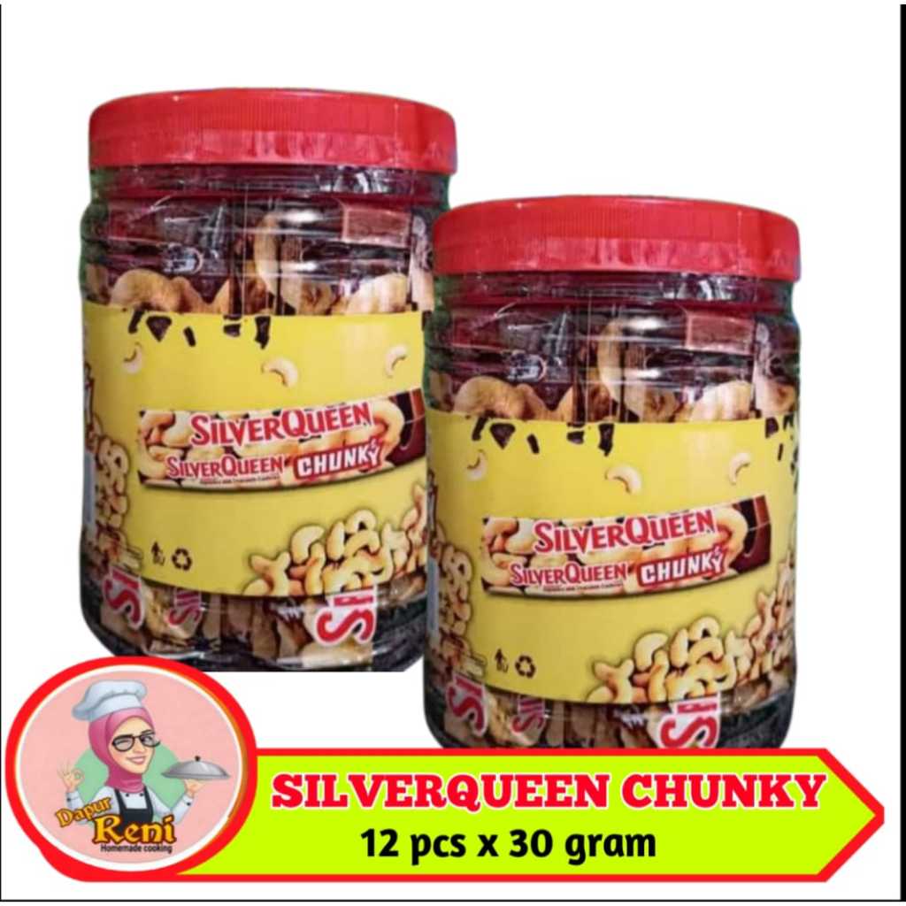 

SILVERQUEEN CHUNKY BAR KEMASAN TOPLES 30 GR ( 1 TOPLES / 12 PC )