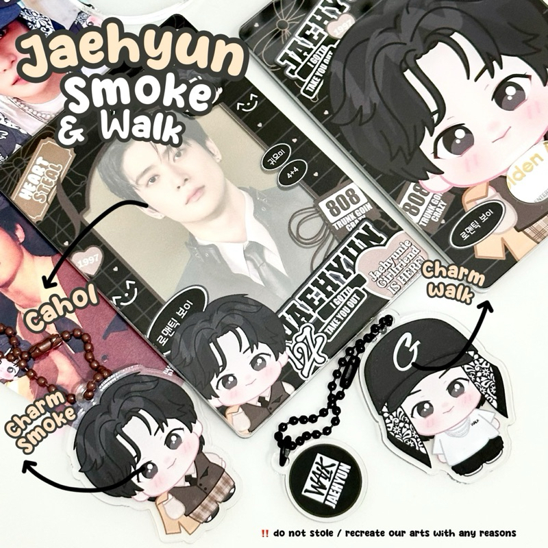 Inspired Nct 127 Jaehyun Smoke Keychain Standee Kpop | blumebinu_