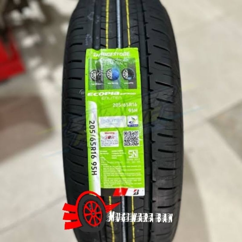 BAN MOBIL BRIDGESTONE 205 65 R16 ECOPIA EP300 TUBELESS UNTUK INNOVA REBORN