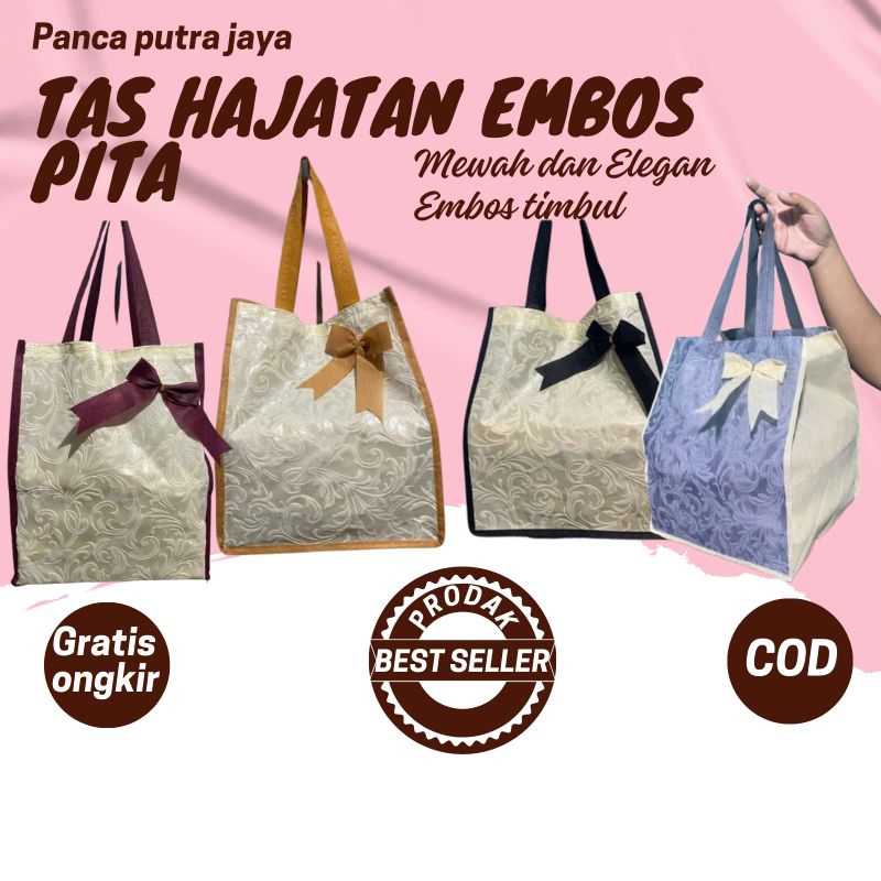 

(1 LUSIN = 12 PCS) GOODIE BAG HAJATAN MOTIF PITA 22x22 cm / TAS HAJATAN / TAS NASI BOX / TAS WALIMATUL / TAS WEDDING / TAS RAMAH LINGKUNGAN / TAS SPUNBOND