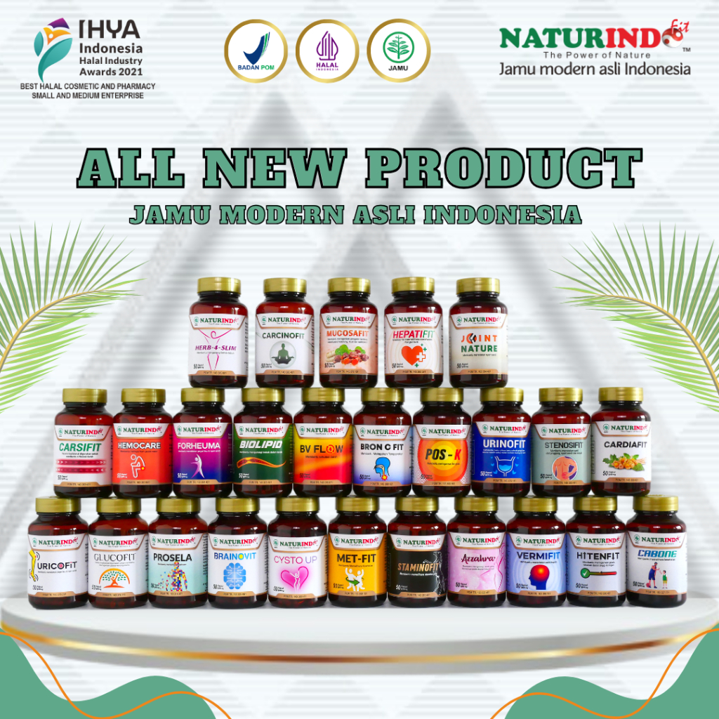 HERBAL NATURINDO - All New Product Naturindo
