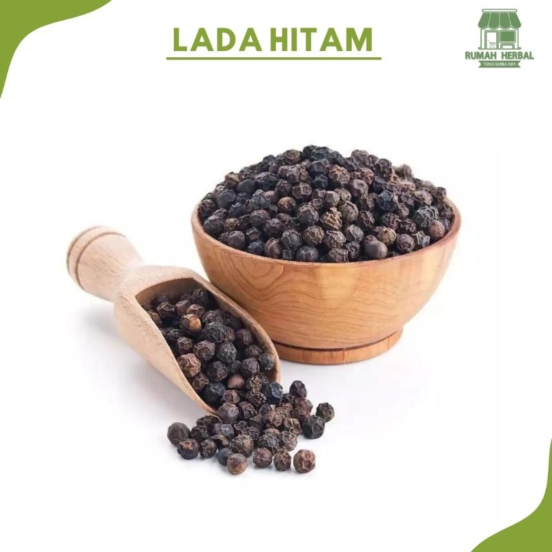 

Biji Lada Hitam Utuh 100 Gram / Black Pepper Kualitas Super