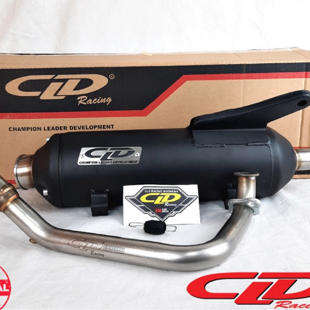 Knalpot Kenalpot CLD Standar Racing Gen 1 Beat Beat Karbu Beat FI Scoopy Karbu Scoopy FI Genio Vario