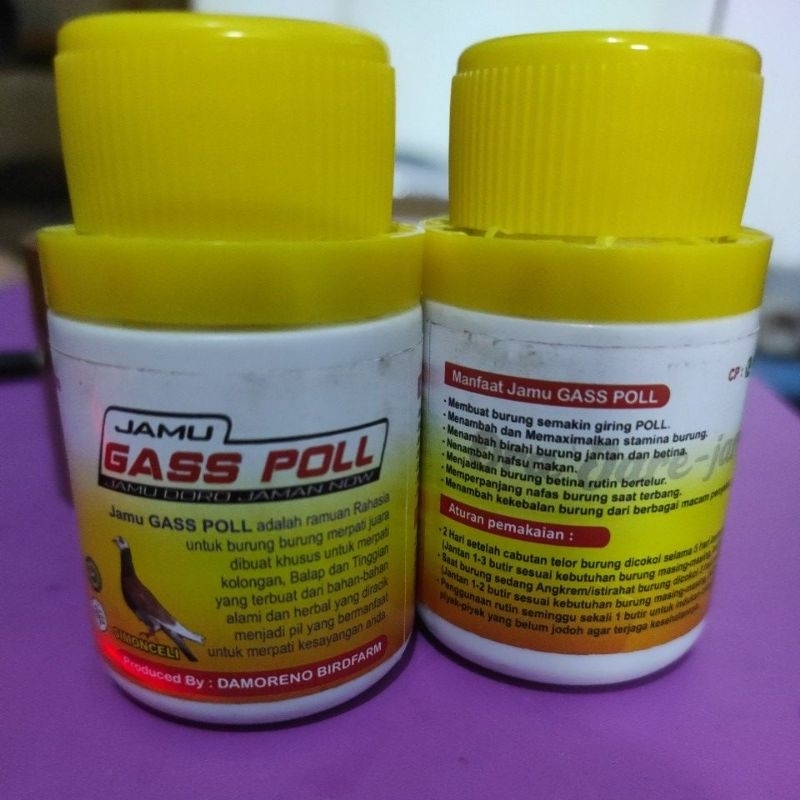 

JAMU GASS POLL ORIGINAL 1 BOTOL