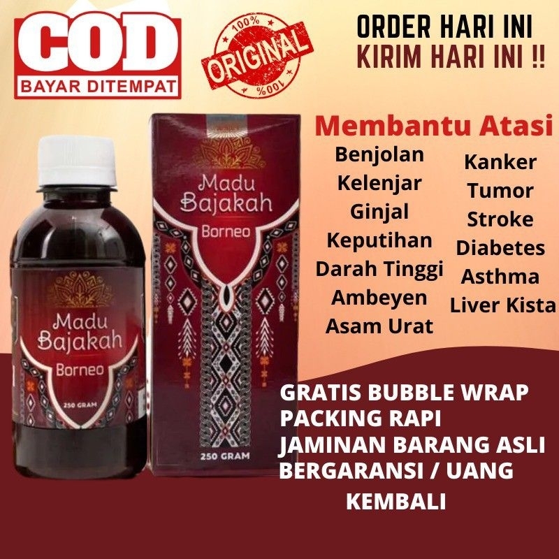

Madu Bajakah Borneo | Madu Bajkan Atasi Benjolan, Kanker, Tumor Dan Segala Kronis