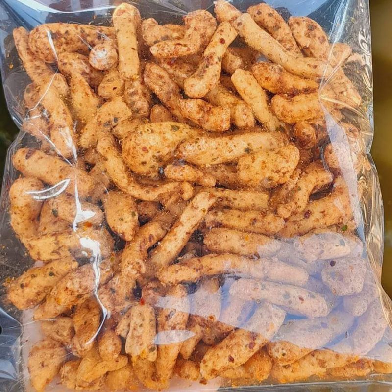 

Basreng Pedas Daun Jeruk Keripik Baso goreng stik 500gram