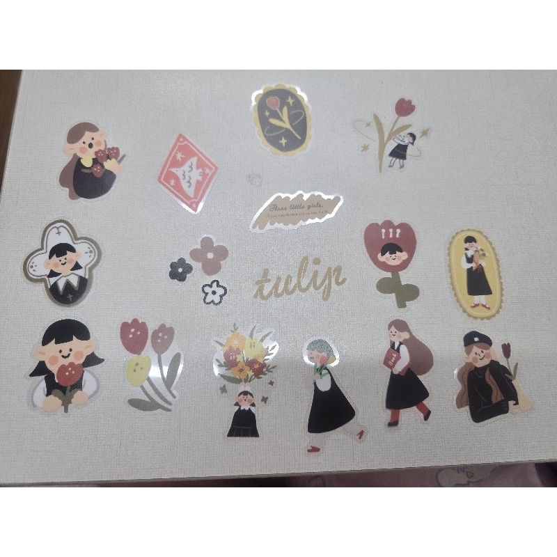 

stiker caramel melody