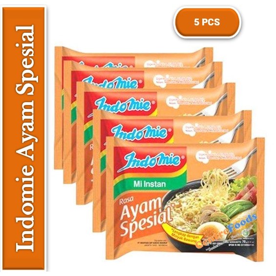 

Indomie Kuah - Rasa Ayam Spesial | Per 5 BKS [ Harga Per PAKET ]