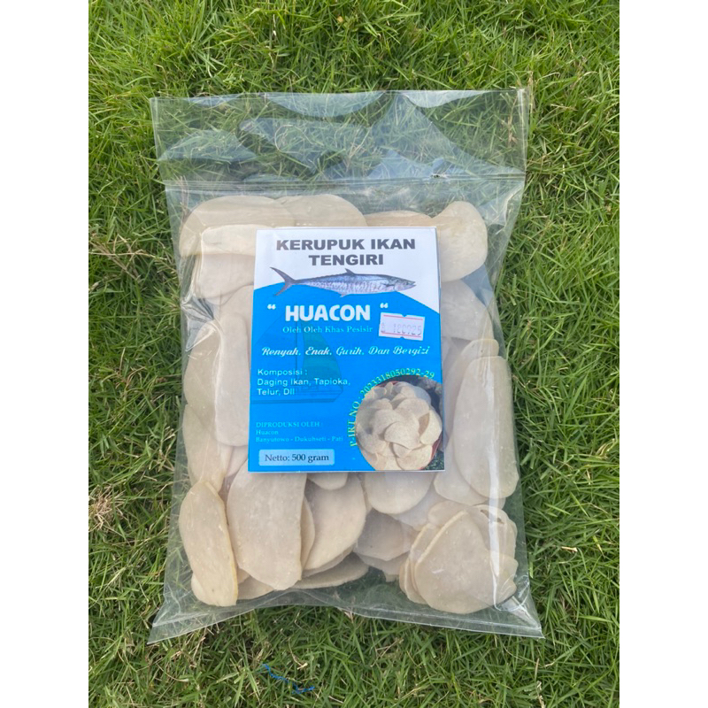 

Kerupuk Ikan Tengiri Premium Full Citarasa Ikanya