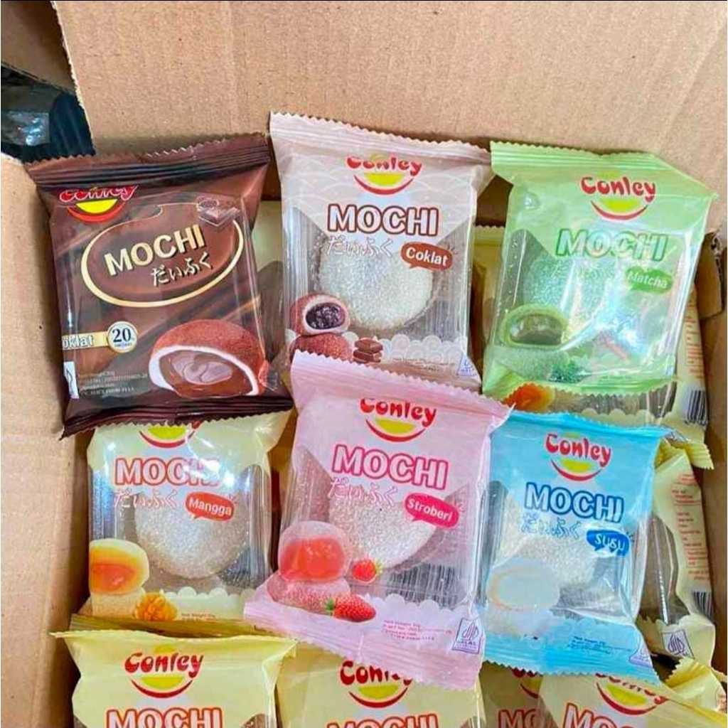 

Wisca | COD Kue Mochi Camilan Anak Premium Lembut Kenyal Snack Pack Varian Rasa Coklat | Strawberry | Susu | Mangga | Matcha | Kacang Tanah