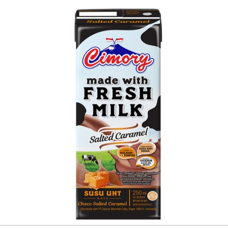 

Cimory Susu UHT Salted Caramel 250 ml